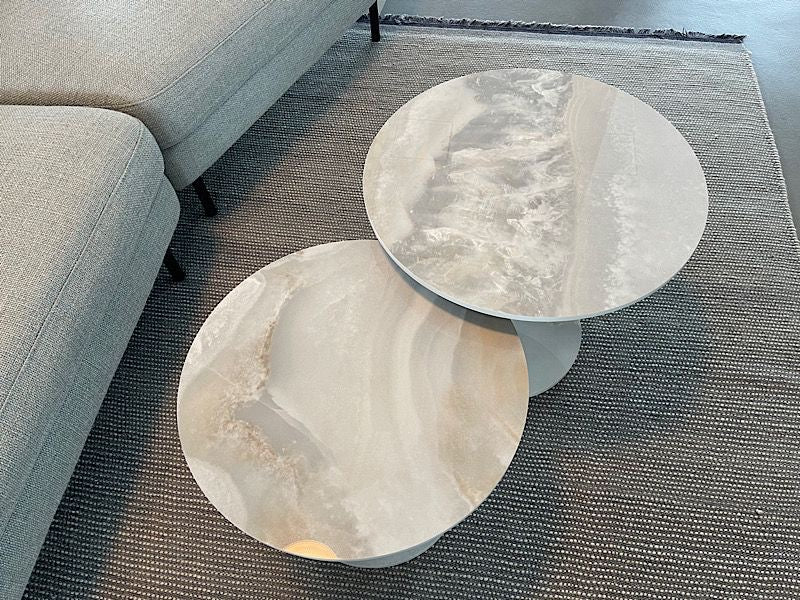 KL salontafel blad & voet keramiek | Metaform