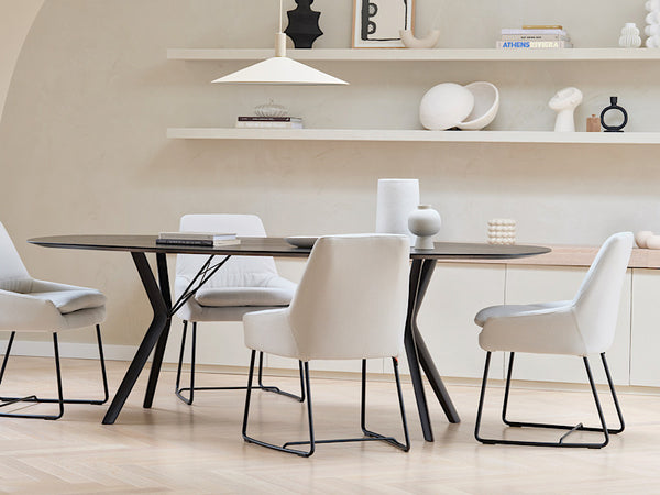 ECLIPSE MOSAIC tafel ovaal | Mobitec