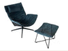 NEST PURE LOUNGE fauteuil en voetenbank by Volker Hundertmark | KFF SHOWROOM SALE