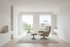 BLIZZARD fauteuil in leder en stof | LOUTER design