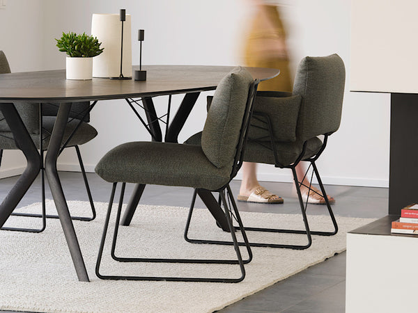 ECLIPSE MOSAIC tafel ovaal | Mobitec