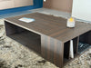 NORMAN salontafel van Alf DaFrè in donker eiken in onze showroom