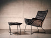 NEST PURE LOUNGE fauteuil en voetenbank by Volker Hundertmark | KFF